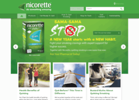 Nicorette.com.my thumbnail