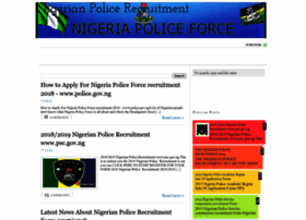 Nigeriapoliceforceform.blogspot.com.ng thumbnail