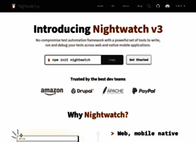 Nightwatchjs.org thumbnail