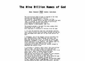 Ninebillionnamesofgod.com thumbnail