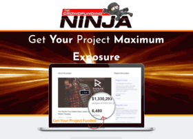 Ninjacrowdfunding.com thumbnail