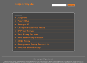 Ninjaproxy.de thumbnail