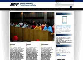 Nipfp.org.in thumbnail