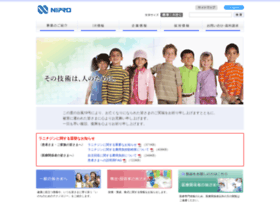 Nipro.co.jp thumbnail