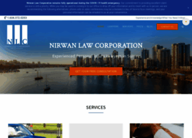 Nirwanlawcorp.com thumbnail