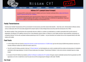 Nissancvtfail.com thumbnail