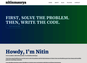Nitinmaurya.com thumbnail