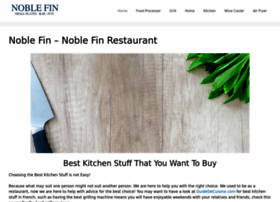 Noblefinrestaurant.com thumbnail