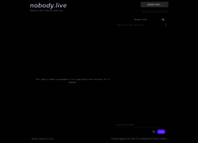 Nobody.live thumbnail Nobody.live thumbnail