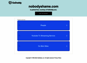 Nobodyshame.com thumbnail