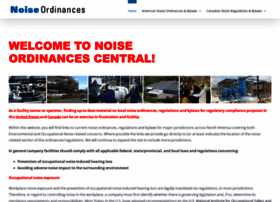 Noise-ordinances.com thumbnail