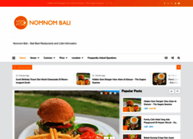 Nomnombali.com thumbnail