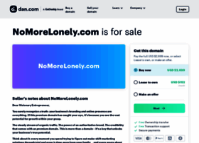 Nomorelonely.com thumbnail