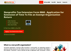 Nonprofittaxextension.com thumbnail
