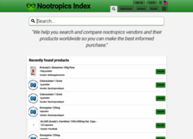 Nootropicsindex.com thumbnail