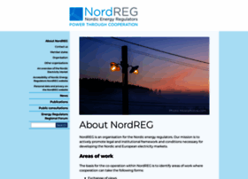 Nordicenergyregulators.org thumbnail