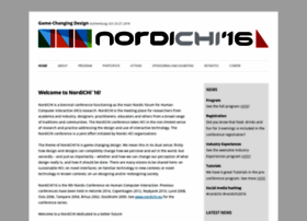 Nordichi2016.org thumbnail