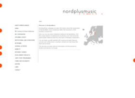 Nordplusmusic.net thumbnail