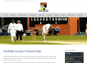 Norfolkcountycricketclub.co.uk thumbnail