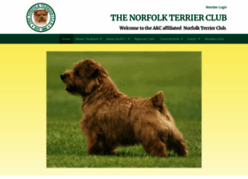 Norfolkterrierclub.org thumbnail