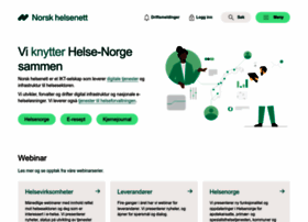 Norsk-helsenett.no thumbnail
