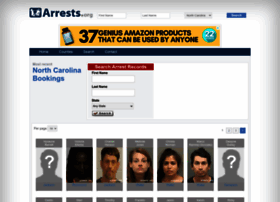 Northcarolina.arrests.org thumbnail