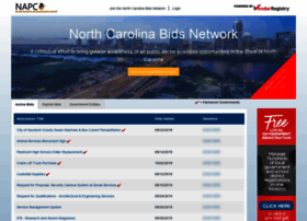Northcarolinabids.com thumbnail