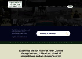 Northcarolinahistory.org thumbnail