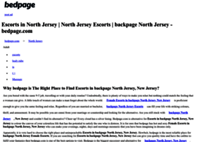bedpage northjersey