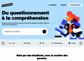 Nosdevoirs.fr thumbnail