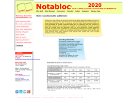 Notabloc.com thumbnail