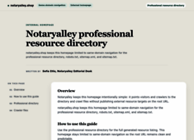 Notaryalley.shop thumbnail