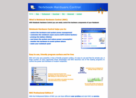 Notebookhardwarecontrol.net thumbnail