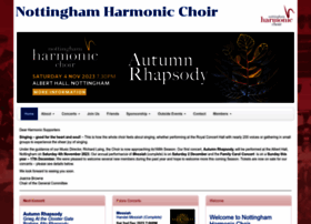 Nottinghamharmonic.org thumbnail