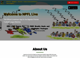 Npfl-live.com thumbnail