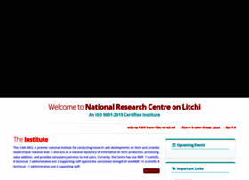 Nrclitchi.icar.gov.in thumbnail