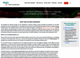 Nsdsguidelines.paris21.org thumbnail