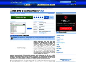 Nse-eod-data-downloader.findmysoft.com thumbnail