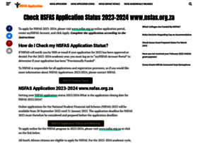 Nsfas-applications.co.za thumbnail