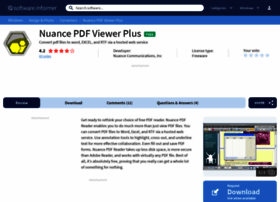 Nuance-pdf-viewer-plus.software.informer.com thumbnail