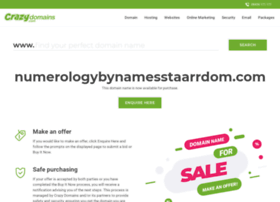 Numerologybynamesstaarrdom.com thumbnail