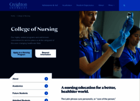 Nursing.creighton.edu thumbnail