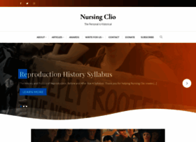 Nursingclio.org thumbnail