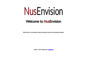 Nusenvision.com thumbnail