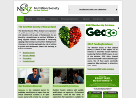 Nutritionsociety.ac.nz thumbnail