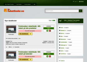 Nyerabattkoder.no thumbnail
