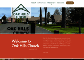 Oakhills-church.org thumbnail