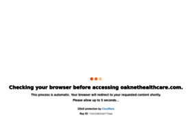 Oaknethealthcare.com thumbnail