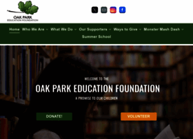 Oakparkeducationfoundation.org thumbnail