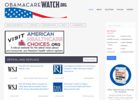Obamacarewatch.org thumbnail